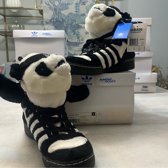 JS Panda Bear Jeremy Scott X Adidas Originals Men’s 8.5 - Picture 14 of 14